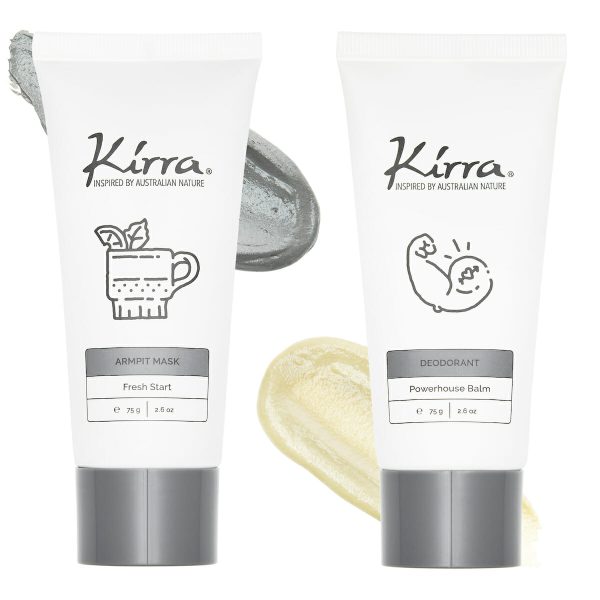 Kirra Kickstart Natural Deodorant and Armpit Mask Bundle